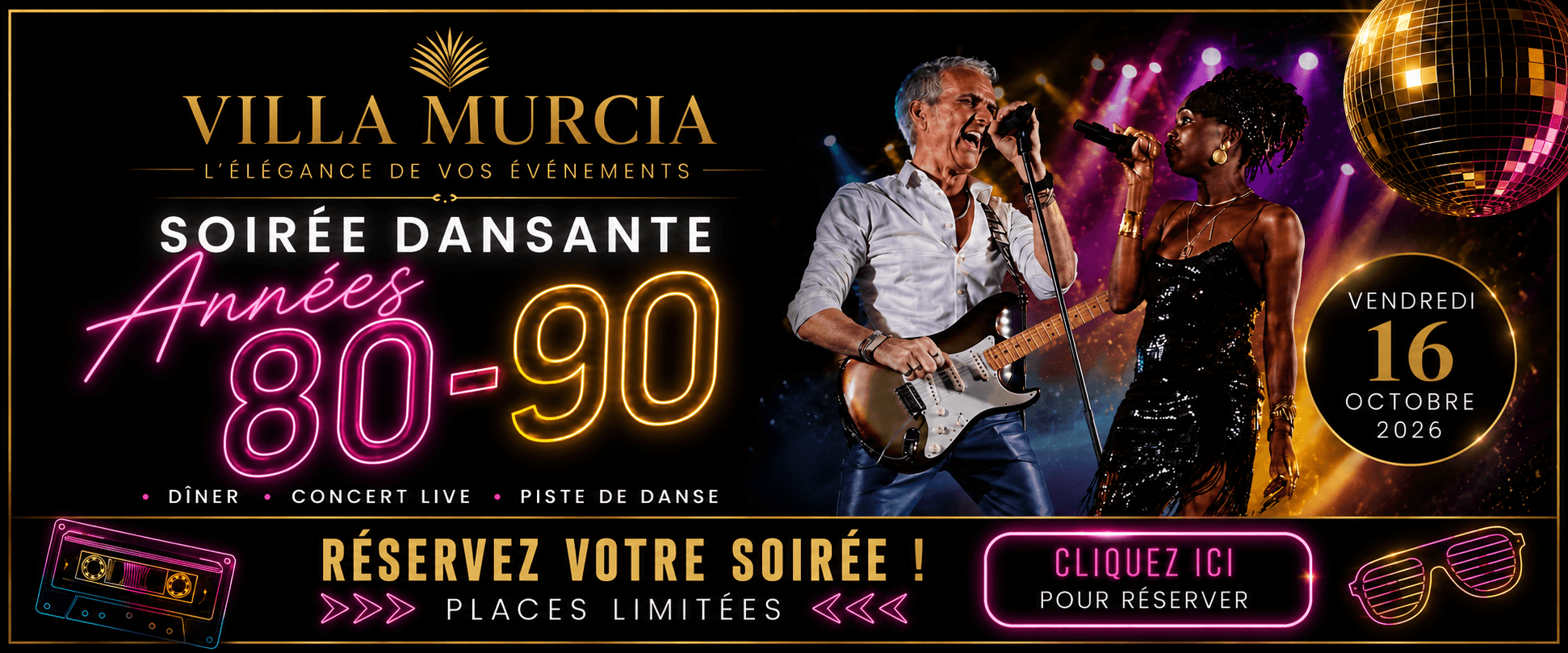 Soirée années 80/90
